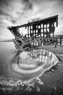 The Vortex of Peter Iredale.