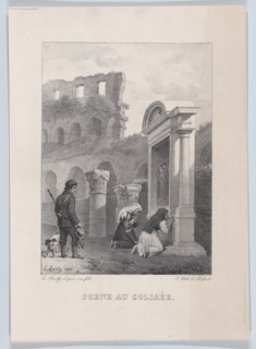 Scene at the Coliseum, 1826.