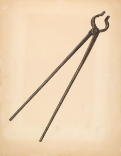 Blacksmith's Tongs, c. 1942.
