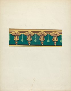 Wallpaper Border, 1935/1942.