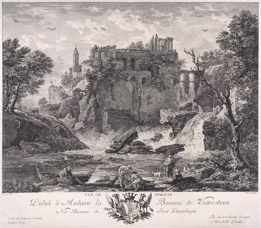 View of Spoleto, ca. 1770.