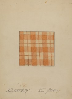 Hand Woven Linen, c. 1937.