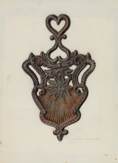 Cast Iron Stand, c. 1939.