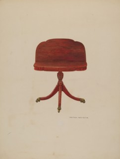 Drop Leaf Table, c. 1941.
