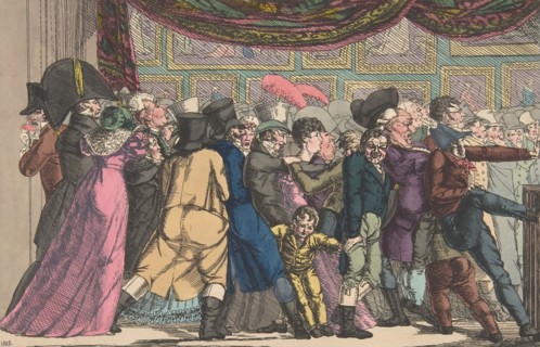 L'Entrée au Musée, 1808.