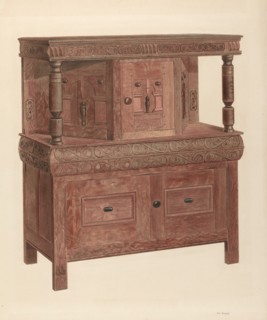 Court Cupboard, c. 1940.