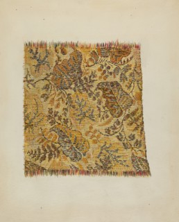 Ingrain Carpet, c. 1937.