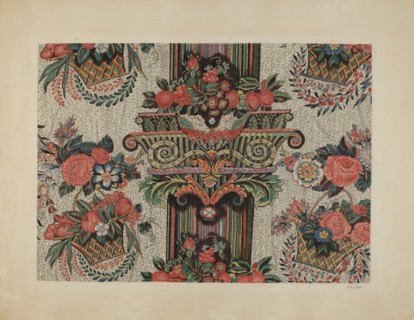Printed Cotton, c. 1941.