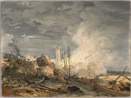 Fire in the Port, 1788.