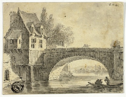 Bridge with House, n.d.