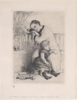 Le Repos de bébé, 1881.