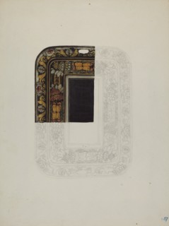 Toleware Tray, c. 1941.