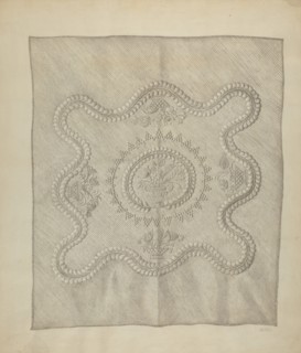 Stuffed Quilt, c. 1939.