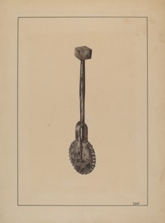 Pastry Jagger, c. 1937.