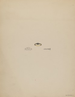 Mourning Ring, c. 1936.