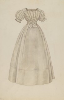Wedding Dress, c. 1938.
