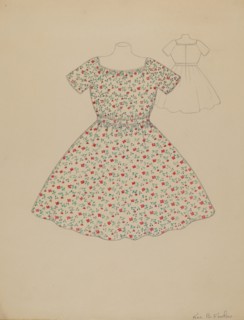 Child's Dress, c. 1936.