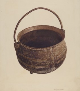 Cast Iron Pot, c. 1941.