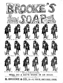 '' Brook's Soap', 1890.