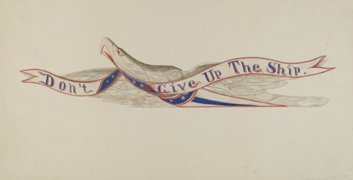 Carved Eagle, c. 1942.