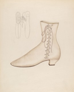 Woman's Shoe, c. 1937.