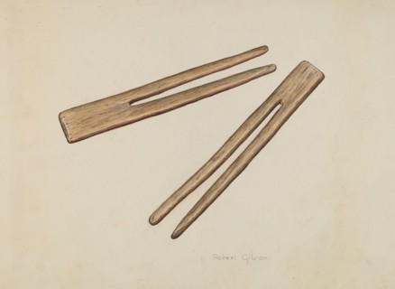 Clothes Pins, c. 1938.