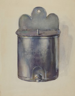 Pewter Ewer, c. 1936.