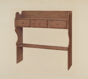 Sideboard, 1935/1942.