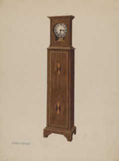 Shelf Clock, c. 1937.