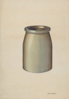 Stoneware Jar, 1941.