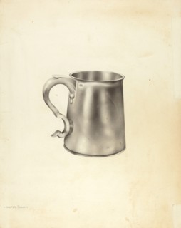 Silver Mug, c. 1938.