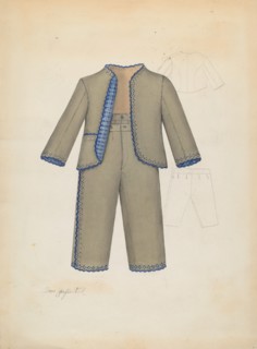 Boy's Suit, c. 1937.
