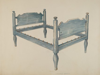 Bedstead, 1935/1942.