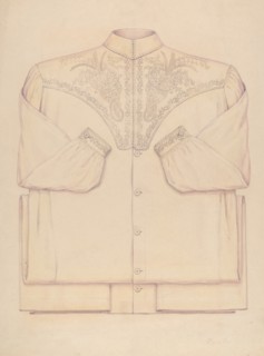 Nightgown, c. 1938.