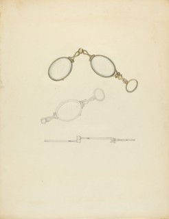 Lorgnette, c. 1940.