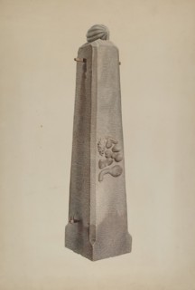 Gate Post, c. 1941.