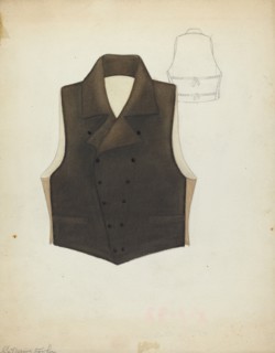 Waistcoat, c. 1937.