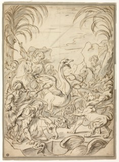 Ostrich Hunt, n.d.