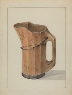 Pitcher, c. 1936.