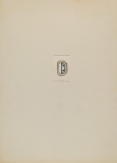 Buckle, c. 1936.
