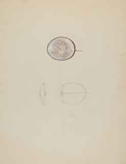 Brooch, c. 1937.