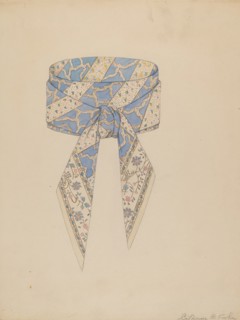Cravat, c. 1937.
