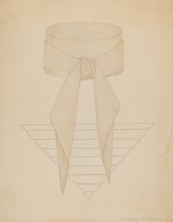 Cravat, c. 1937.