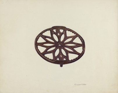 Trivet, c. 1942.