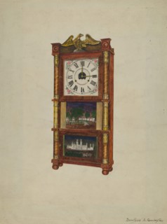 Clock, c. 1939.