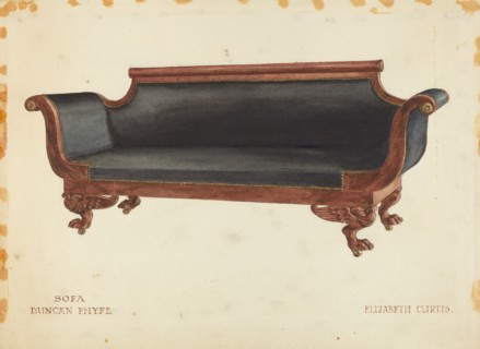 Sofa, c. 1940.