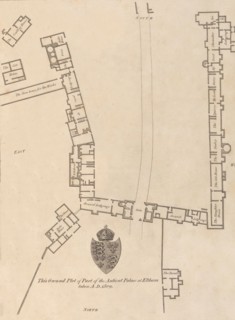 Ground plan of Ancient Palace at Eltham, 1777. Creator: John Bayly.
