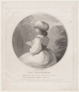 The Songstress, 1782. Creator: John Raphael Smith.