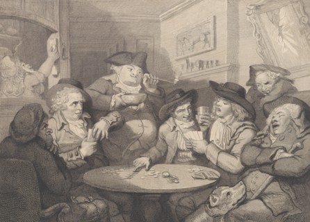 Smithfield Sharpers, or the Countryman Defrauded, April 10, 1787. Creator: John Keyse Sherwin.