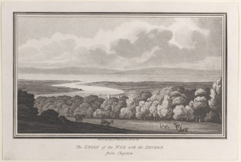 The Union of the Wye with the Severn from Chepstow, from "Remarks on a Tour to Wales", 1799. Creator: John Hill.